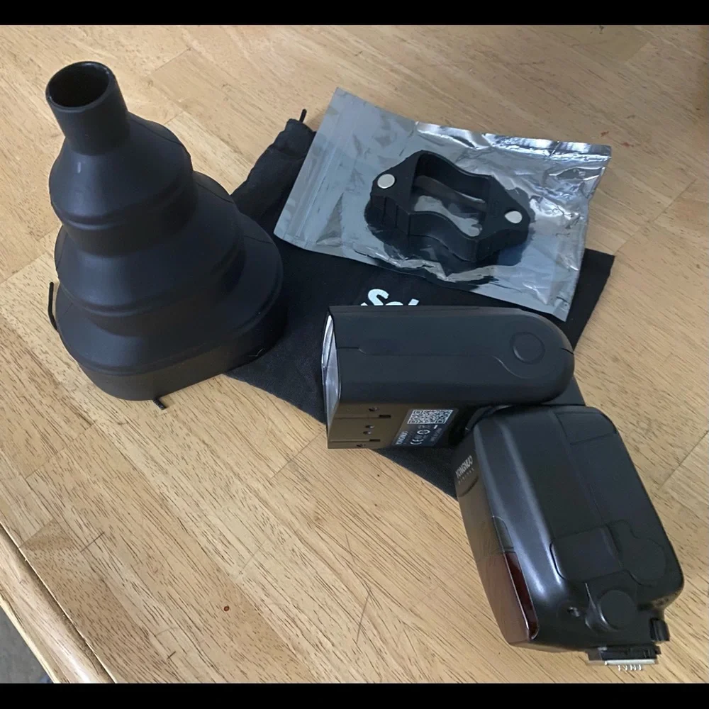 Direct Spot cone for flash light